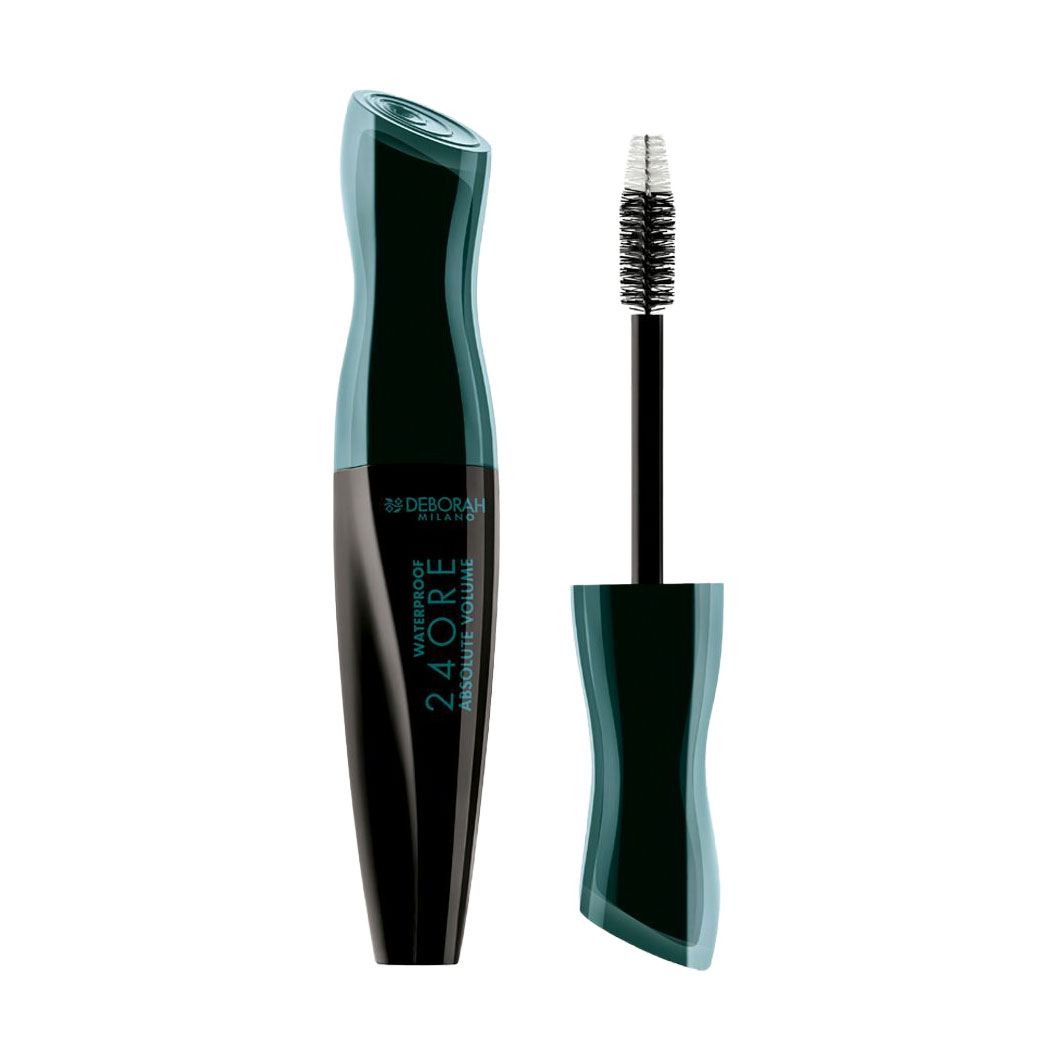 Водостійка туш для вій Deborah 24 Ore Absolute Volume Waterproof Mascara 01 Black, 12 мл